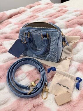 🩵 Louis Vuitton Speedy 18 Bandoulière, Never Worn 🩵